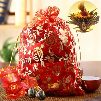 16 Sztuk Herbaty Kwitnące 2020 Różne Kwiaty Handmade Kwiat Chińska Herbata Kwitnąca perły Ziołowe Rzemiosła Kwiaty Opakowanie na Prezent