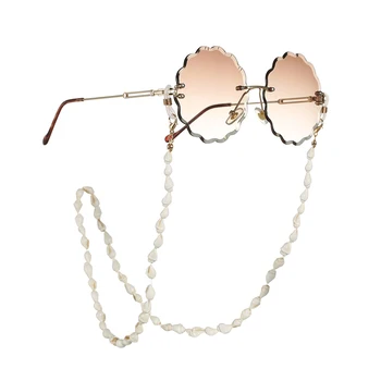 2020 Chic Fashion Sunglass Chain for Womeen Szampan Okulary do czytania Sznury Sznurki Koraliki Eyeglass chain pasek na Szyję dla punktów
