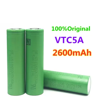 2020 Nowy 2600 mah VTC5A 18650 akumulator Litowo-jonowy Akumulator Litowy o dużej Pojemności 2600 mah Do reflektora reflektor Sony baterii