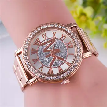 2021 Wk Watch Reloj Mujer Luxury Ladies Fashion Full Diamond Zegarek Kwarcowy Dorywczo Zegarek Damski Ze Stali Nierdzewnej Relogio Feminino
