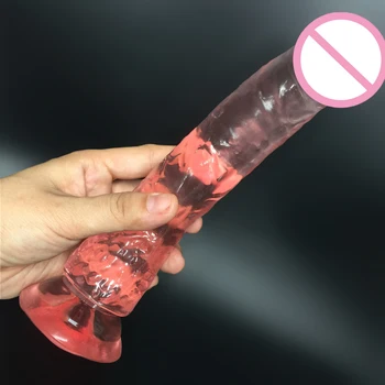 21 cm duże długi gruby wibrator,fałszywy penisa dong realistyczny sztuczny penis, seks-produkty seks-zabawka dla kobiety