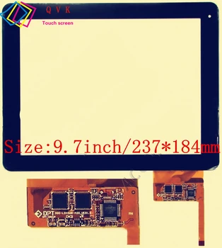 9,7 cala do tabletu teXet TM-9720 pojemnościowy ekran szyba digitizer panel Darmowa wysyłka