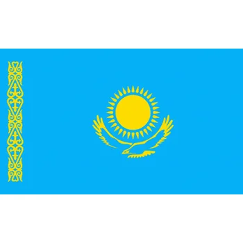 90x150 cm Flaga Kazachstanu do dekoracji