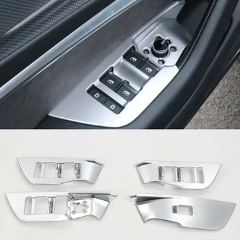 Akcesoria samochodowe Lewostronny jazdy do Audi A6 C8 2019 high equipped interior Car-styling cover trim window lift button switch