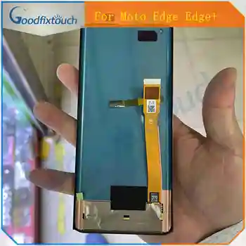 AMOLEDFor Motorola Moto Edge+ Wyświetlacz LCD Touch Screen Digitizer Assembly XT2063 Display Screen Wymiana ekranu dla moto edge plus