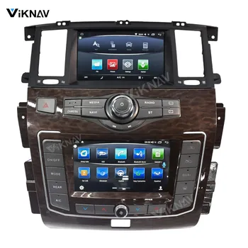 Android 10.0 Dual Screen New Car Radio, DVD Player For infiniti QX80 Nissan Patrol Y62 2010-2020 Car Stereo GPS Navigation