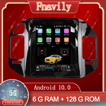 Android 10 Radio Samochodowe Do Mitsubishi Pajero V73 V77 V68 V75 V78 Radio Odtwarzacz Dvd Nawigacja GPS Pionowy Ekran Tesla Style