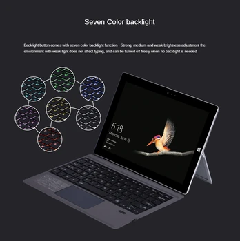 Bezprzewodowa klawiatura laptopa Nadaje się do Microsoft Surface Pro 3/4/5/6/7 i GO2 Wireless Bluetooth Keyboard