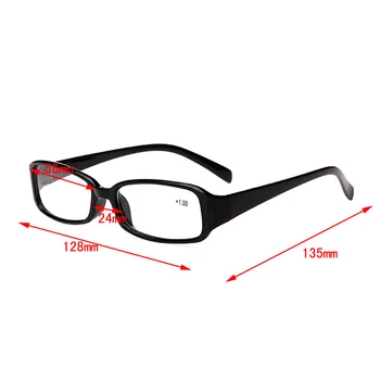 Czarna Optyka Kwadratowe Okulary Do Czytania Okulary Mężczyźni Kobiety EyeglassesMale Damskie Okulary Sportowe Przeciwsłoneczne Unisex Trwałość Zmęczeniowa