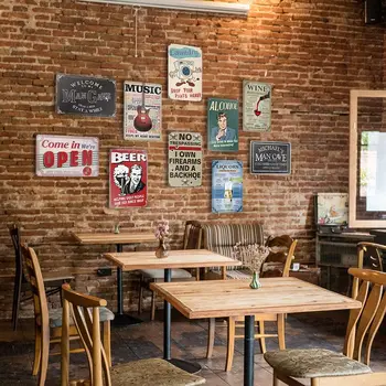 Dalmacji, Pies Naklejka Plakat Kawiarnia Bar Pub Piwny Ściany Metalowy Dekor Sztuka Prezent Blaszany Szyld na Ścianie Wystrój 8x12 cm