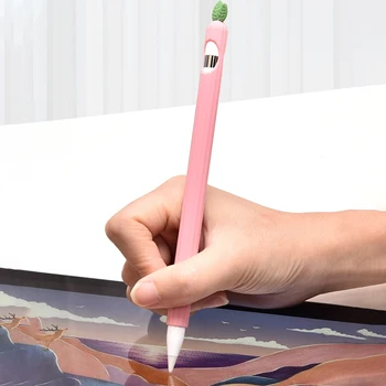 Dla Apple pencil 1 2 Pokrowiec Uniwersalny Kolorowy dla iPad Piórnik Antypoślizgowe Ochrona Silikonowy Dla Apple Pencil 2 1 Rękaw