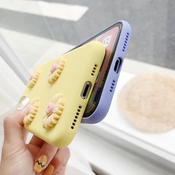 Ins Cute 3D Daisy Dla Samsung Galaxy S20 S21 Plus + Ultra FE S10 S9 S8 10 20 Pro S6 S7 edge Lite Soft Phone Cover Cases capa