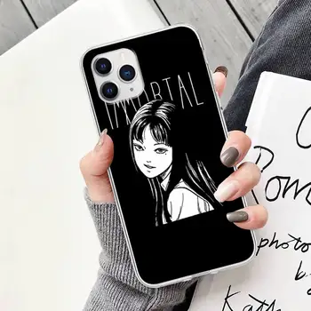 Japoński Horror, Komiks Tomie Przezroczysty Pokrowiec na telefon komórkowy Etui dla iPhone 12 11 Pro Max Xs X Xr 7 8 6 6s Plus 5 5s Se 2020
