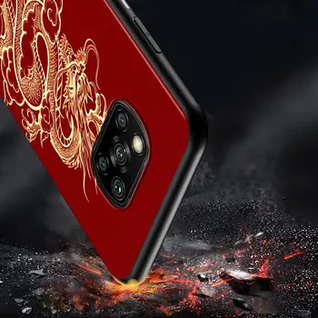 Kreatywny Projekt Chiński Smok Dla Xiaomi POCO M3 M2 C3 X3 NFC F2 F3 Pro X2 F1 Pro Mi Play Mix 3 A3 A2 A1 6 5 lite Etui do telefonu