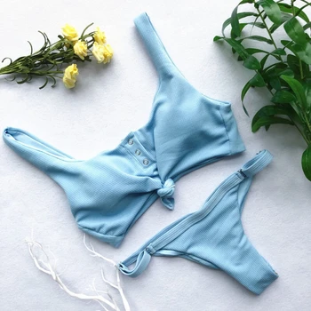 Moda Sexy Strój Kąpielowy Dla Kobiet 2021 Lato Nowy Krawat Przyjazdu Split Szybkoschnące Tkaniny Strój Kąpielowy