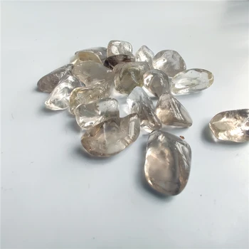 Naturalny Cytryn Dymny Kryształ Polerowane Kulki Zadymionych Kamień Kryształ Nieregularne Bryłki Darmowe Kulki do tworzenia Biżuterii DIY