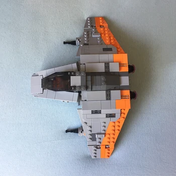 NOWY 564ШТ Star Plan V-wing Airspeeder Space Wars MOC-35204 Building Block Bricks Model Kid DIY Toy prezenty Świąteczne