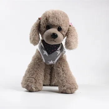 Odzież dla psów bez rękawów dla małych DGS Nadruki Pet koszulki Heart Start Wzór Wygodne Śliczne Modne Kamizelki dla zwierząt, artykuły dla psów