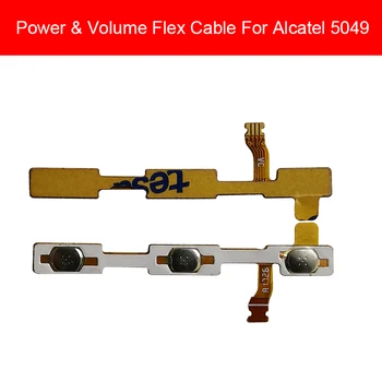 Power & Volume Flex Cable Alcatel A30 Fierce Plus 5049 5049Z 5049W OT5049 Volume Up Down Button Flex Cable Repair parts