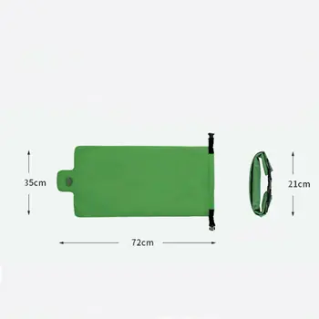 Przenośny Wodoodporny Dmuchany Флотационный Worek Single Manual Push Type Air Bed Pump for Picnic Camping Hiking Swimming Air Bag