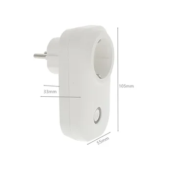 SP3 SP3S EU Socket Smart Remote Timer With Energy Monitor 3G 4g Wifi Gniazdo IOS Kompatybilny Alexa Echo Google Home