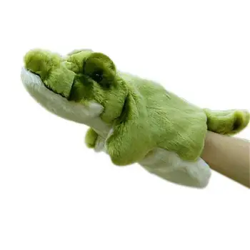 Uroczy Krokodyl Pluszowe Miękka Lalka Z Długim Rękawem Ręczne Lalka Opowiadanie Dla Dzieci Zabawka