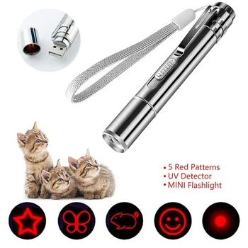 USB Akumulator Laser Funny Cat Stick 