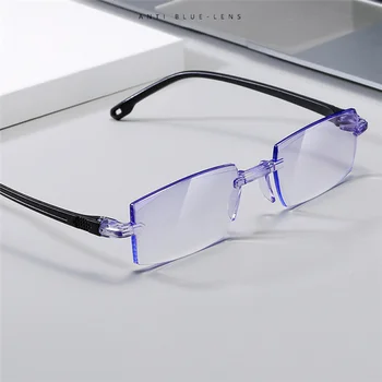Zilead Od -1.0 Do -4.0 Anty-Niebieskie Światło Krótkowzroczność Okulary Bez Oprawek Krótkowzroczne Okulary Komputerowe Krótkowzroczne Okulary Dla Kobiet I Mężczyzn