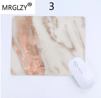 MRGLZY podkładka pod mysz gorące różowe złoto komputer notebook wyłożona kafelkami wzór biurka mata do gry akcesoria mata 22X18 / 25X20 / 2X29CM - 