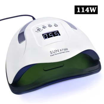 SUN S7 180/114/36W UV LED Lamp Nail Dryer With 57/48/18 LED Nail lamp For Drying All Gel Polish Timer Auto Sensor Nail Art Tool - 