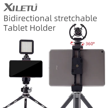 XILETU XJ17 Tablet Mount Holder Adapter do ipada Pro Mini Air 1 2 3 4 Microsoft Surface Live Lecture Tablet Mount Tripod Adapter - 