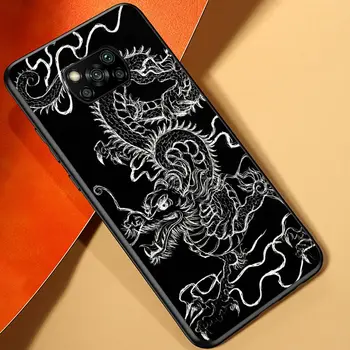 Kreatywny Projekt Chiński Smok Dla Xiaomi POCO M3 M2 C3 X3 NFC F2 F3 Pro X2 F1 Pro Mi Play Mix 3 A3 A2 A1 6 5 lite Etui do telefonu - 