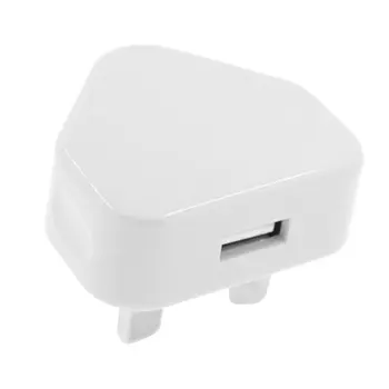 UK Plug 3 Pin USB Plug Adapter Ładowarki Power Plug Ścienne Gniazda USB Porty Dla Telefonów Tabletów Płatne Urządzenia Do Podróży do Domu - 