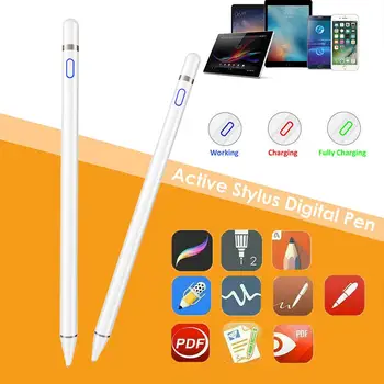 Uniwersalny Rysik Pojemnościowy Ekran Dotykowy Długopis Smart Pen dla IOS/Android Systemu Apple iPad Telefon Smart Pen Rysik Ołówek Dotykowy długopis - 